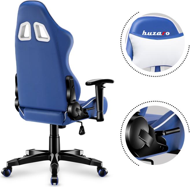 Produktbild Huzaro Gaming chair for children Ranger 6.0 Gaming Chair, Blue