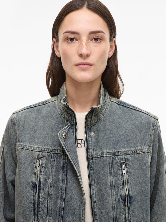 Actual product image Rouge Edit Stehkragen Jeansjacke (42)