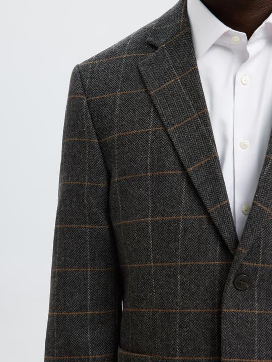 Produktbild Selected Homme Karierter Slim Fit Blazer (50)