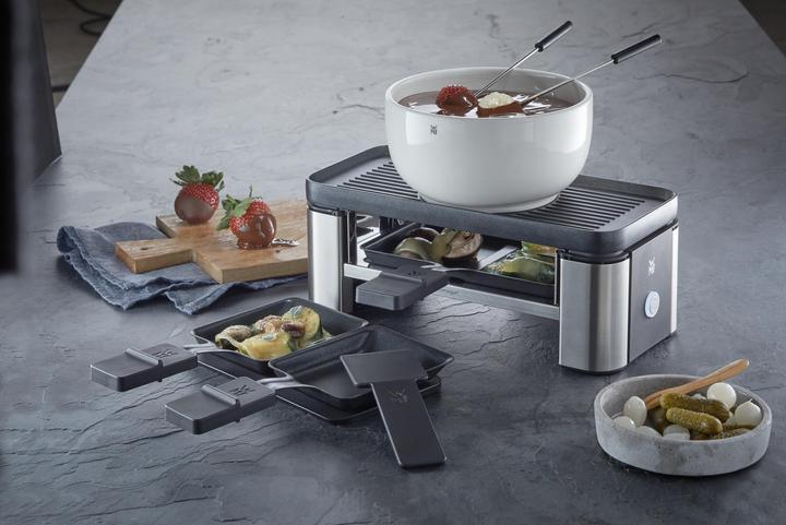 Immagine prodotto WMF KITCHENminis raclette 2 persone / fonduta di cioccolato
