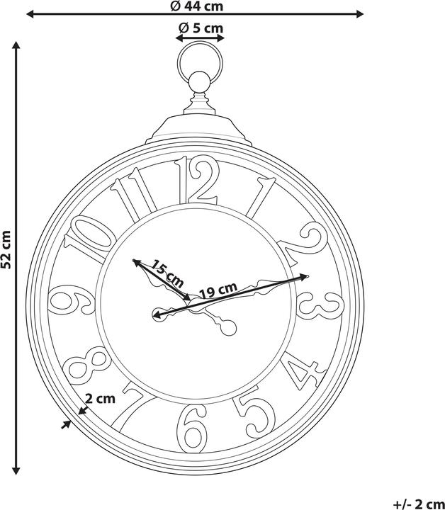 Produktbild Beliani Alloza (44 cm)