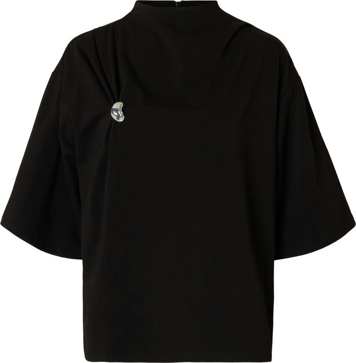 Produktbild Selected High Neck Bluse mit 3/4 Ärmeln (S)