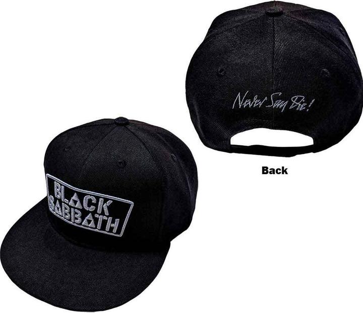 Black Sabbath Never Say Die Snapback Cap