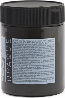 Produktbild Pebeo Studio Acrylics feine Acrylfarben (Marsschwarz, 500 ml)
