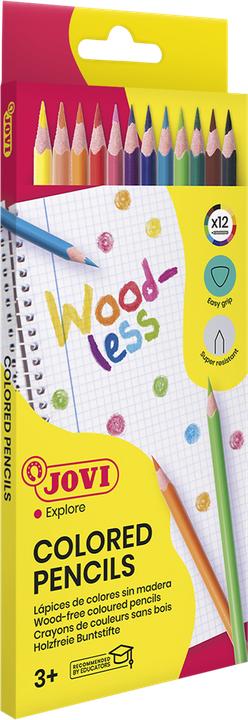 Produktbild Jovi Buntstifte Woodless VE=12 Farben (12x)