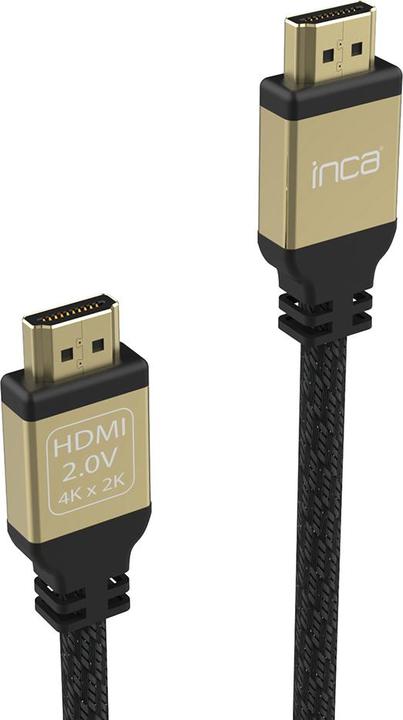 Actual product image Inca HDMI cable IHD-02 2.0 connection cable (2 m, HDMI, 2.0)