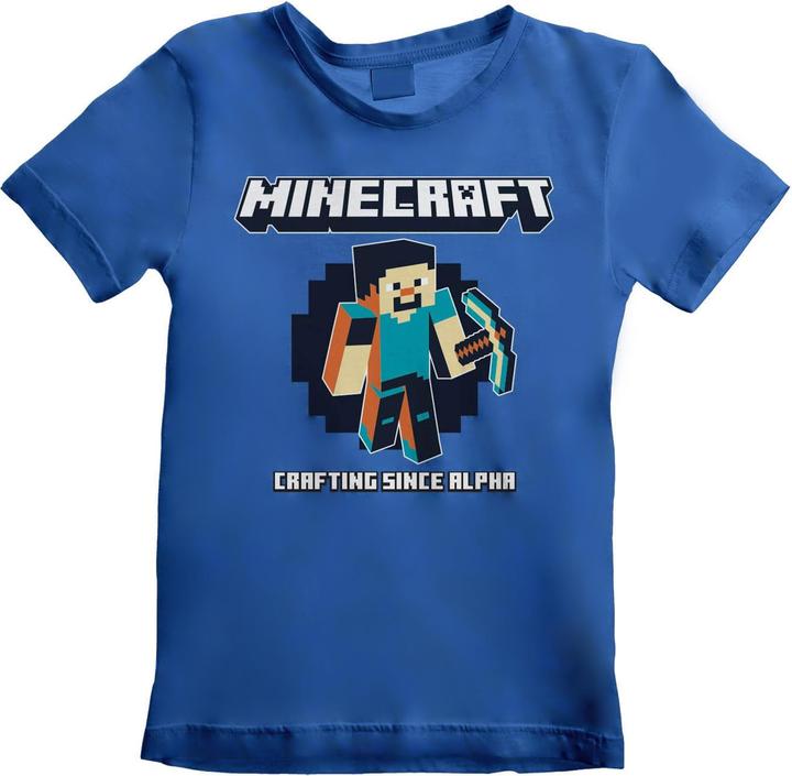 Actual product image Minecraft Crafting Since Alpha TShirt (128)