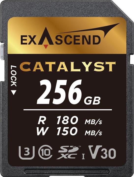 Exascend Catalyst UHS-I SD Card(V30) 256GB (ES117899) (256 GB, microSD, UHS-I)
