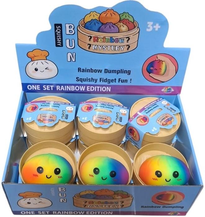 Produktbild NoName Squishy Dumpling Rainbow 1 Stück