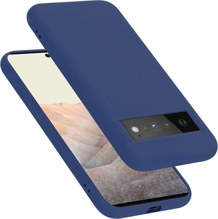 Actual product image Cadorabo Bumper Case for Google PIXEL 6 PRO TPU Liquid Silicone Cover for Google PIXEL 6 PRO (Google Pixel 6 Pro)