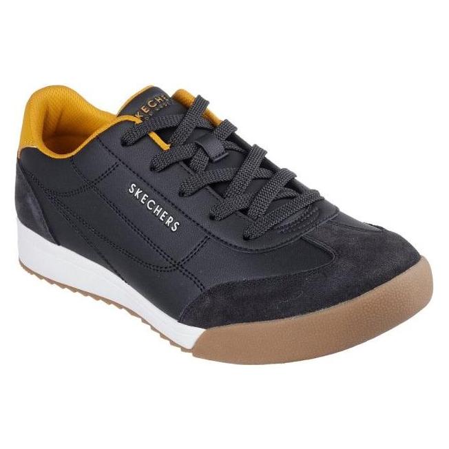 Skechers, Herren, Sneakers, Zinger Ultimate Classic Herrenschuhe Schwarz, Schwarz, (44)
