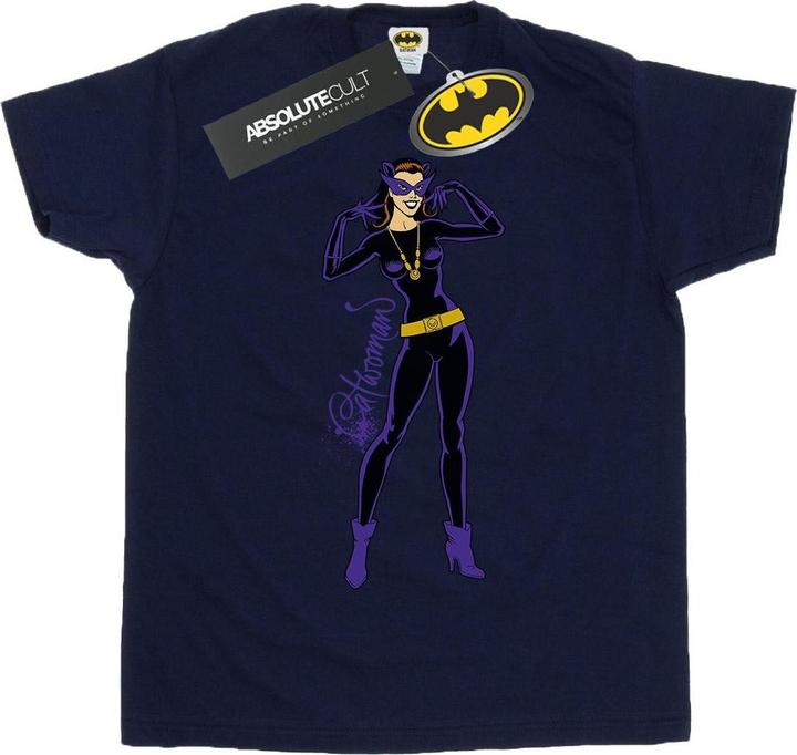 Produktbild Catwoman Happy Pose Baumwolle Boyfriend TShirt (XXL)