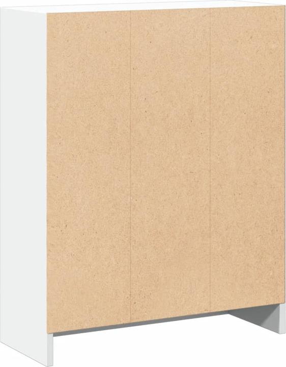 Produktbild VidaXL Bücherregal Regal Standregal Büroregal Aktenregal Aufbewahrungsregal Weiss (80 x 24 x 109 cm)
