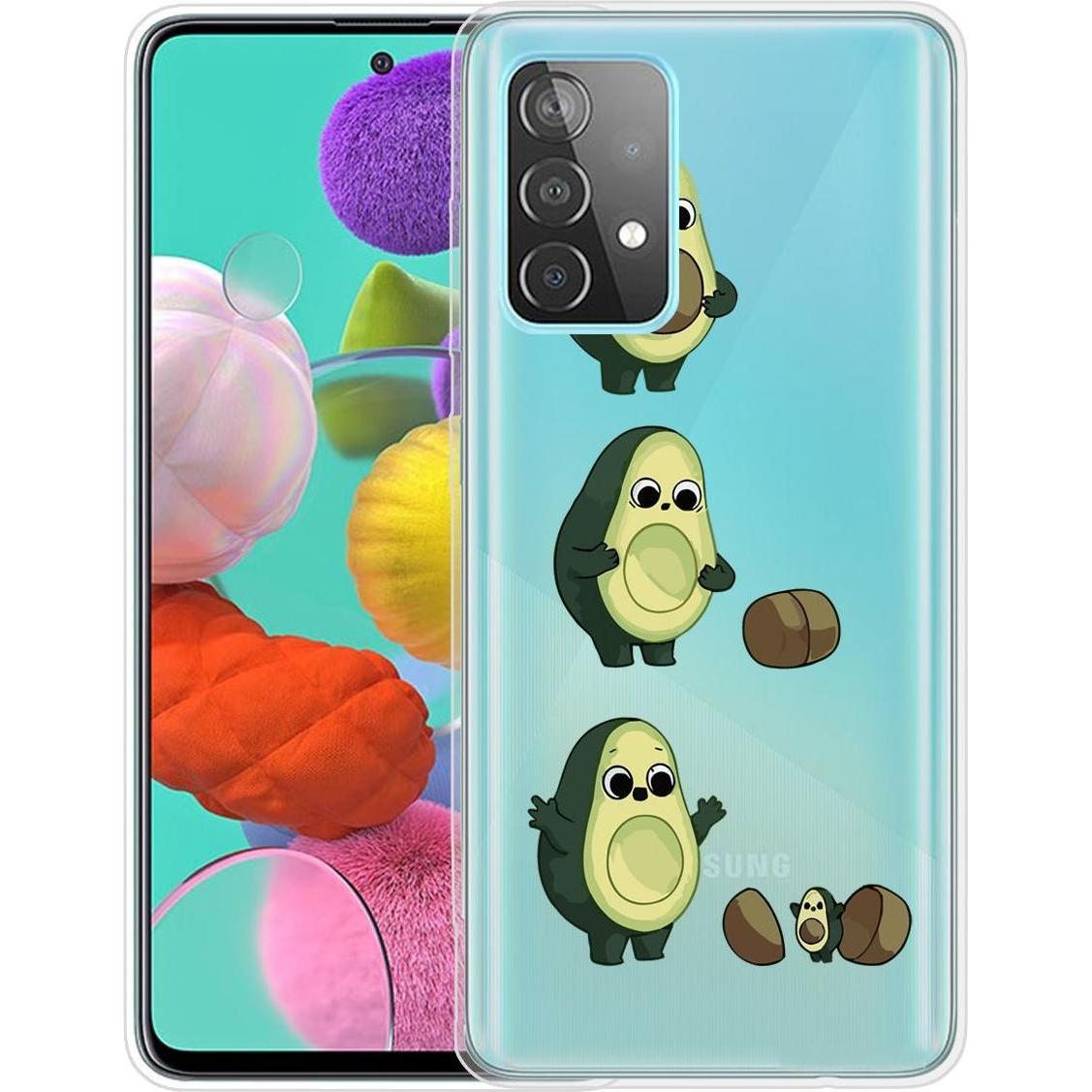 König Design Hülle Handy Schutz für Samsung Galaxy A32 5G Case Cover Tasche Etuis Transparent (Samsung Galaxy A32 5G), S...
