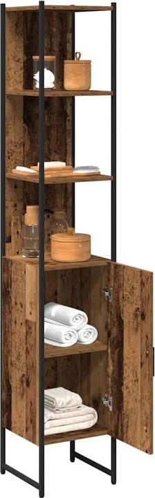 Produktbild vidaXL Badezimmerschrank (33 x 33 x 185.50 cm)