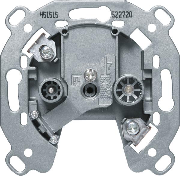 Produktbild Berker Antennensteckdose Schleife TV/R 13dB 75 Ohm mit Schraubanschluss. (Antennendose)