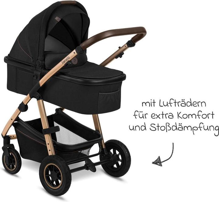 Image du produit Lionelo Poussette combinée Amber 2 en 1 Black Onyx