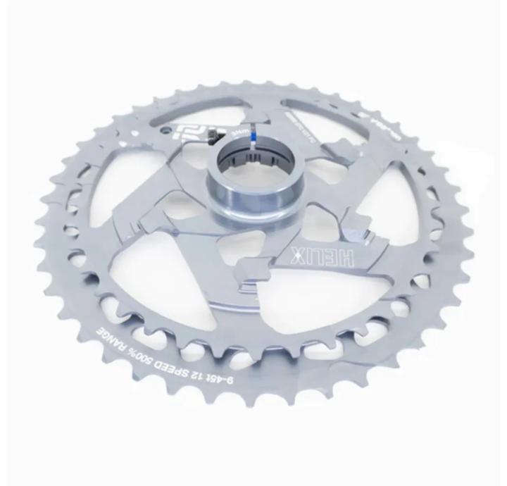 Actual product image e*13 Helix Race 12-speed aluminium sprocket, 38-45 t., grey (45)