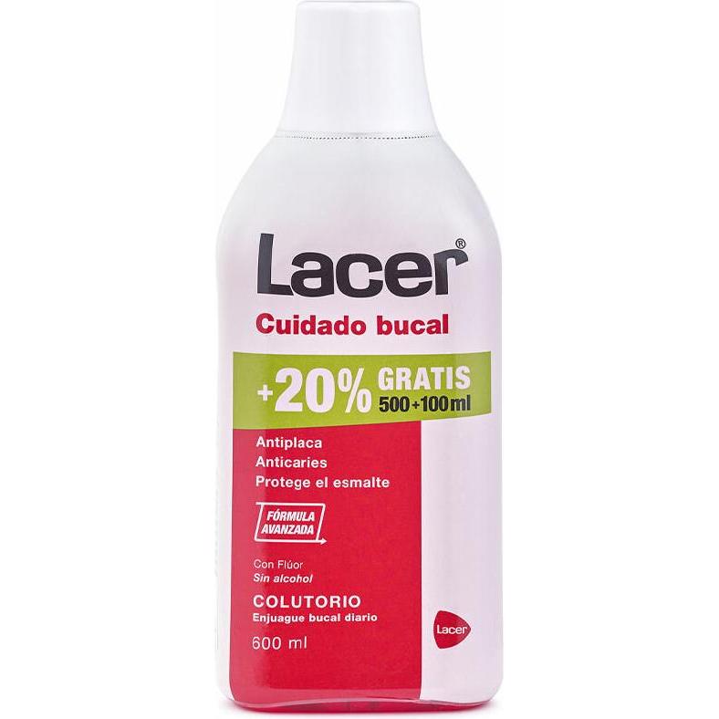 Lacer, Mundspülung, COLUTORIO enjuage bucal diario 600ml (600 ml, Mundspülung)