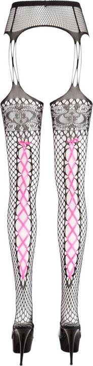 Produktbild Cottelli Collection Straps-Strumpfhose mit Schnürung (L, XL)