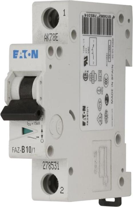 Produktbild Eaton Electric GmbH Leitungsschutzschalter FAZ-B20/1