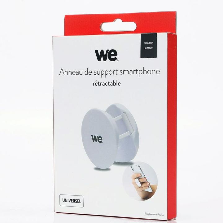 We-Vibe WE Anneau de support universel smartphone blanc: Anneau retractable - fonction s