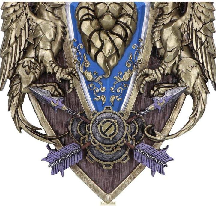 Actual product image Nemesis Now World of Warcraft wall decoration Alliance 30 cm