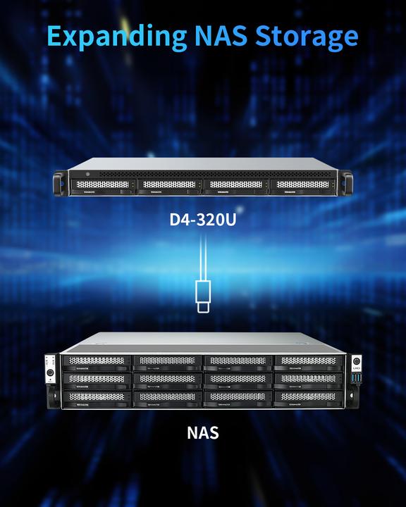 Image du produit Terramaster USB DAS 04Bay D4-320U (3.5")