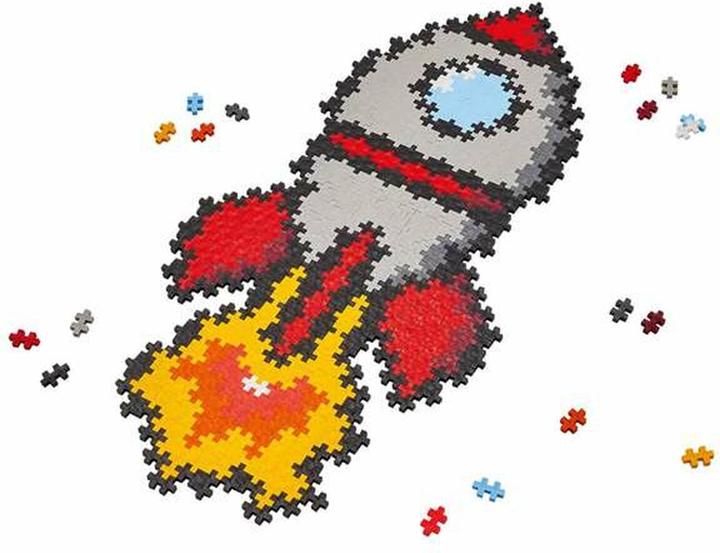 Productafbeelding Plus-Plus 500 creatieve bouwstenen raketpuzzel (500 onderdelen)