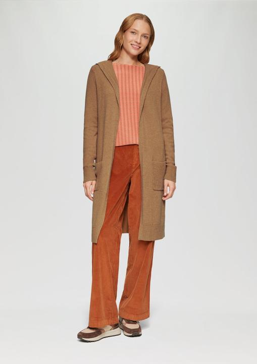 Immagine prodotto S.Oliver Strickjacke Long-Cardigan mit Kapuze (38)