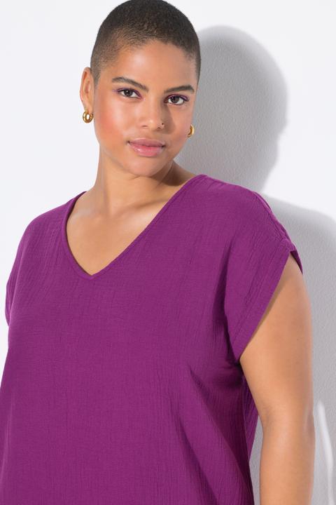 Produktbild Studio Untold Midikleid, Oversize Shape, Musselin (46, 48)