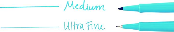 Actual product image Paper Mate Fibre pen (Multicoloured, 12 x)