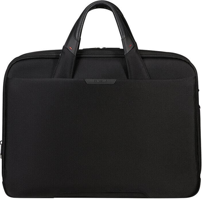 Actual product image Samsonite Pro-DLX6 shoulder bag 17.3 inch, black (17.30", Universal)