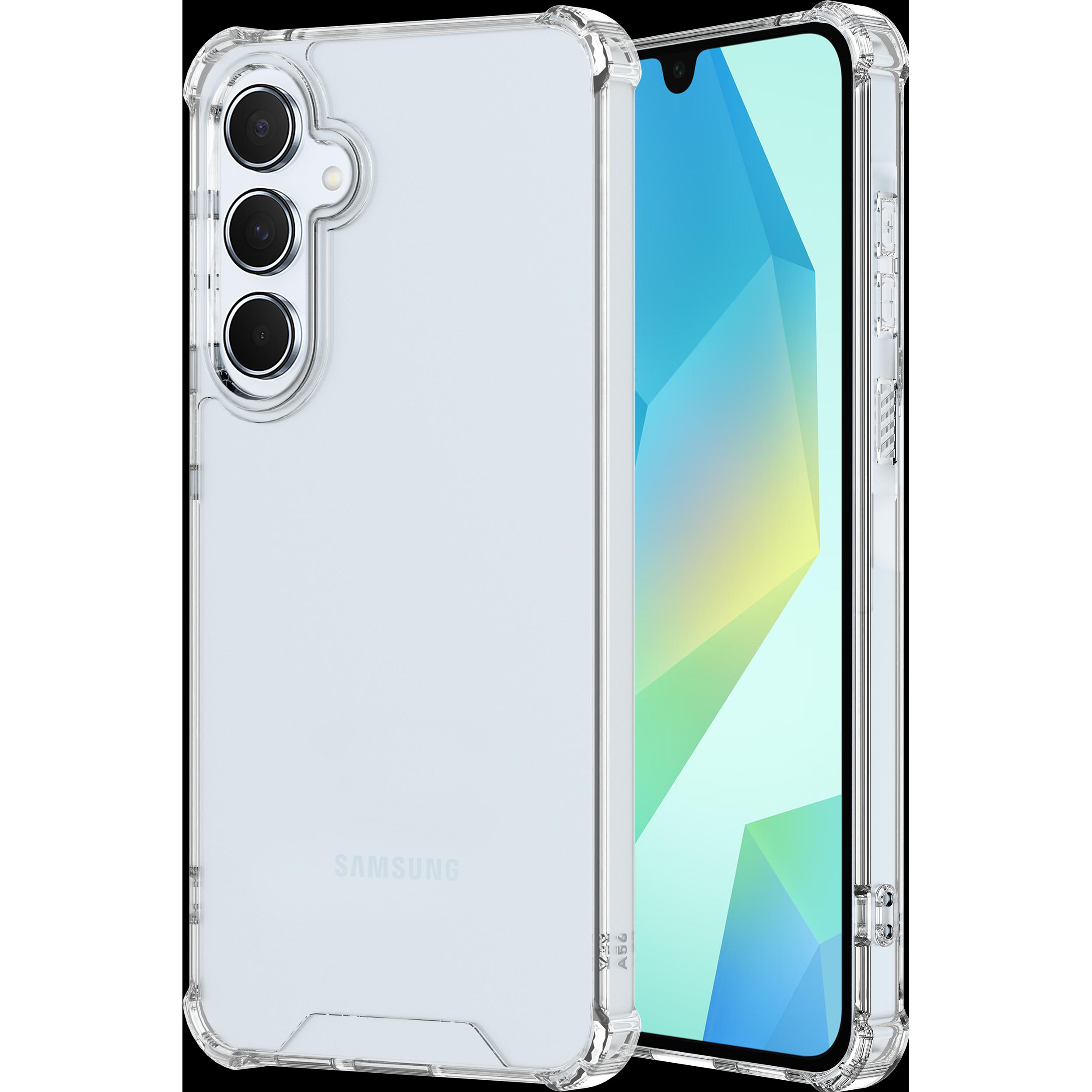 Cazy Impact Case Optimaler Schutz, Stossfest (Samsung Galaxy A16), Smartphone Hülle, Transparent
