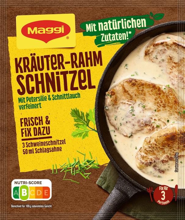 Immagine prodotto Maggi Kräuter Rahm Schnitzel (36 g)