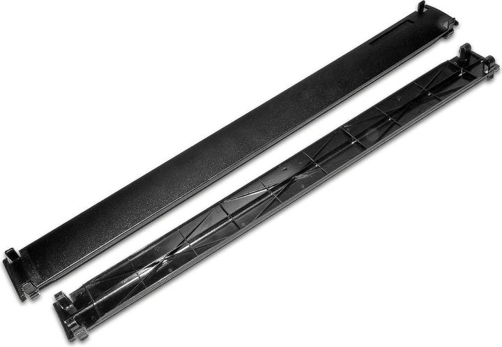 Actual product image Wirewin 19" 1U blind cover, black