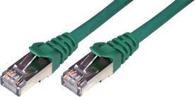 Actual product image MCL CORDON DE BRASSAGE RJ45 CAT 6 F/UTP - 50CM VERT (CAT6, 0.50 m)