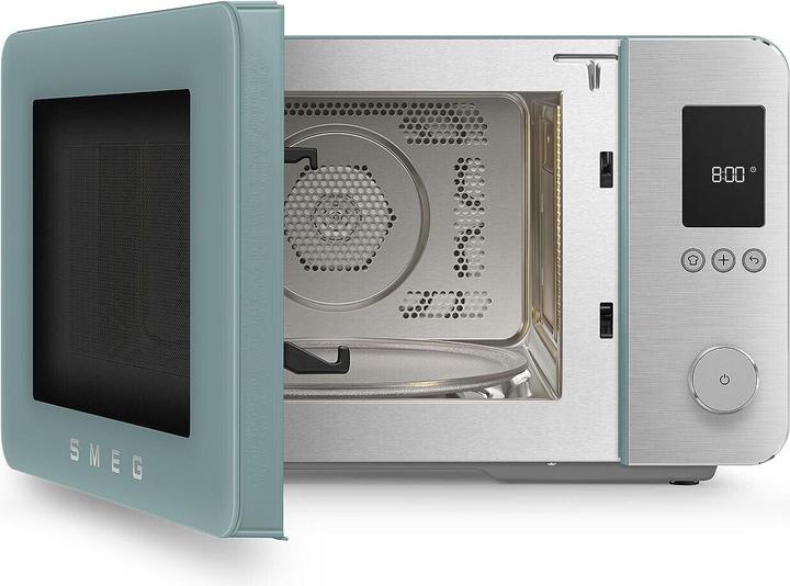 Image du produit Smeg Kombi-Mikrowelle MOC02EGMEU, 9 Fkt, 2100W, Smaragdgrün matt (27 l)