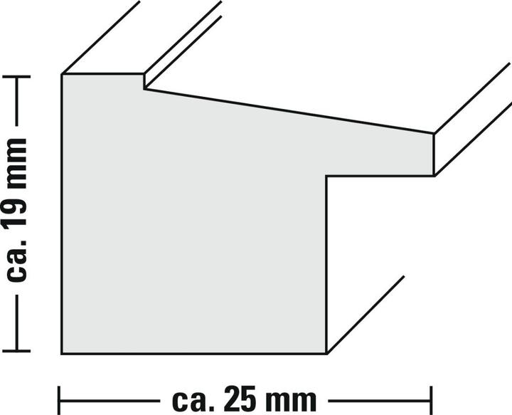 Image du produit Hama Cadre plastique Sierra, naturel, 1 (7 x 10 cm)