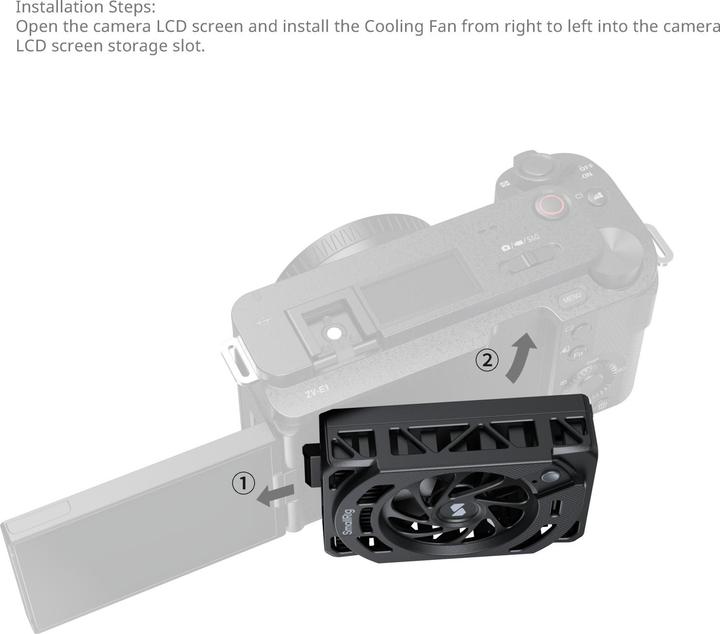 Image du produit SmallRig Ventilateur de refroidissement pour Sony 5152 (Refroidisseur de caméra)