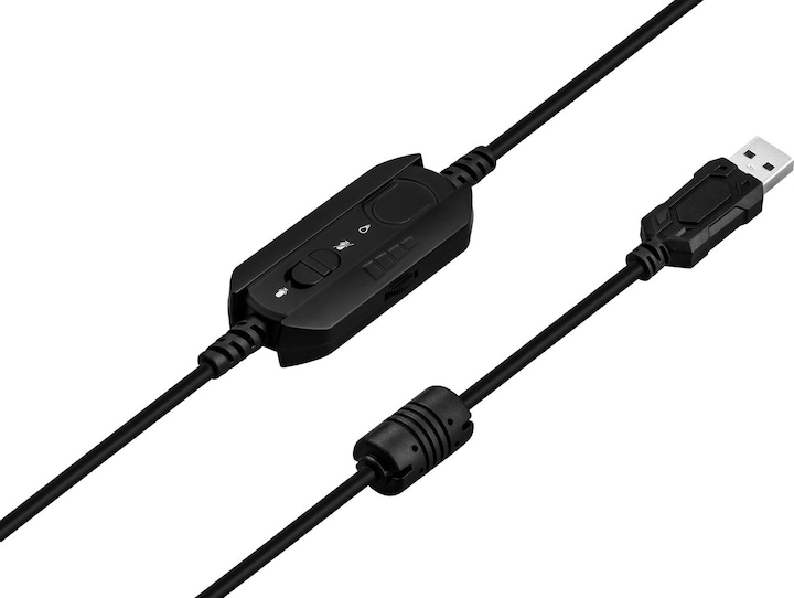 Produktbild Defender Cosmo Pro Headset Wired Head-band Gaming Black (Kabelgebunden)