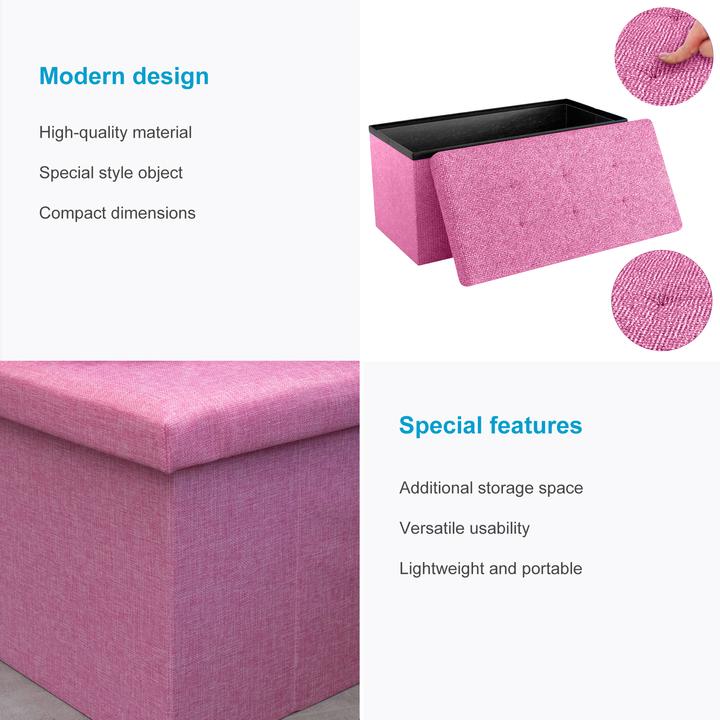 Actual product image Intirilife Bench CHERRY FLOWERS PINK (38.78 cm)