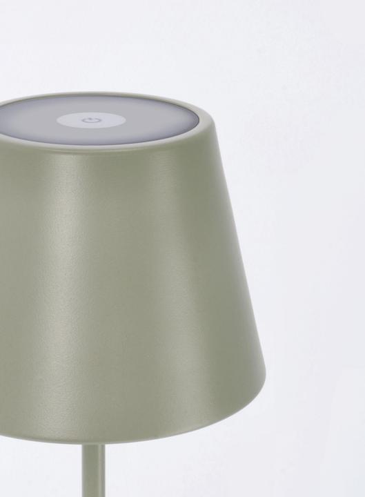Actual product image Bizzotto Table Lamp Etna LED sage green
