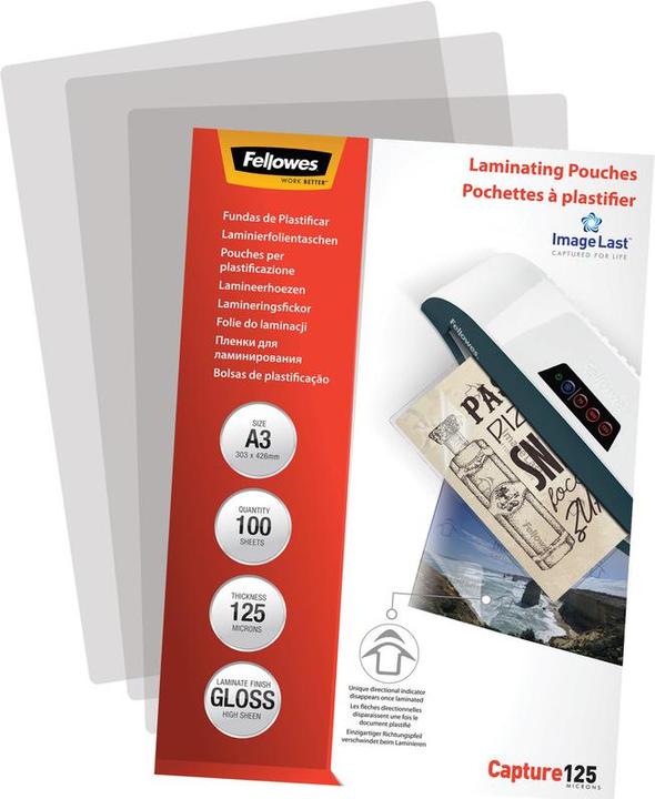 Image du produit Fellowes ImageLast Capture 125 (A3, 100 pcs, 125 µm)