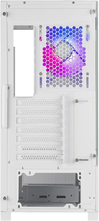 Produktbild Silverstone SST-LD05-W-ARGB - Panorama Tower Micro-ATX Computer Case, white (ATX, Micro ATX (mATX))