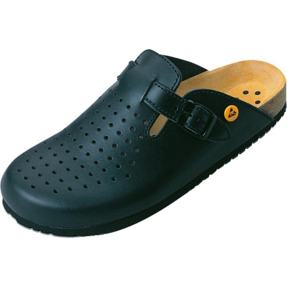 Wolfgang Warmbier, Herren, Hausschuhe, ESD-Clog Electra 79250/79253, Grösse 42, blau, Blau, (42)