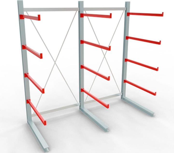 Immagine prodotto Schulte Lagertechnik K 1000 scaffale base a sbalzo 4 montanti - 1 lato