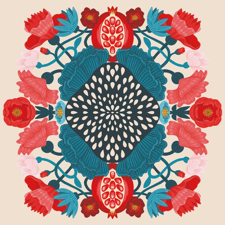 Image du produit Nina Pace - Bloc de bois TRUE BLUE