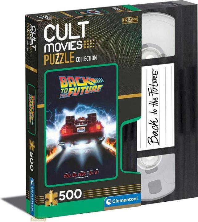 Actual product image Clementoni Cult Movies Back to the Future g (500 pieces)