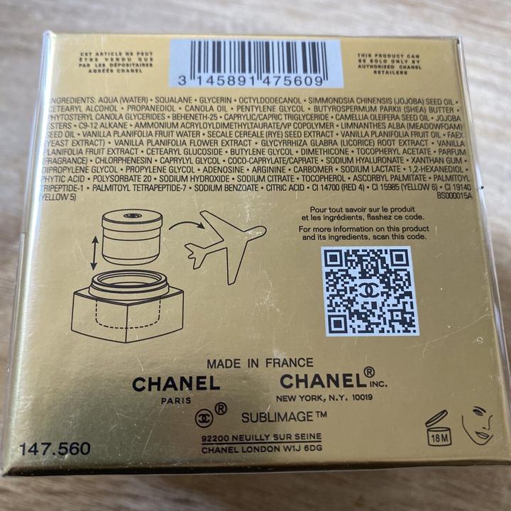 Produktbild Chanel Sublimage La Crème Texture Suprême 50 g (50 ml, 24h Creme)